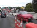 Driving from the North Shore- Auckland