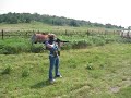 Carley Shooting AR-15 w/ Eotech 553