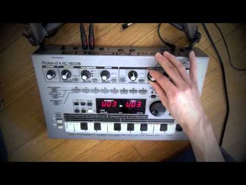 Ambient Groovebox Jam On A Roland MC-303 (+ Free Download