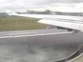 KLM 747-400 take off from amsterdam to paramaribo