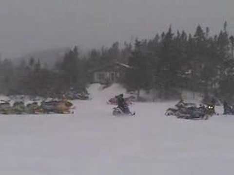 Sled-Headz at Buster's Cabin