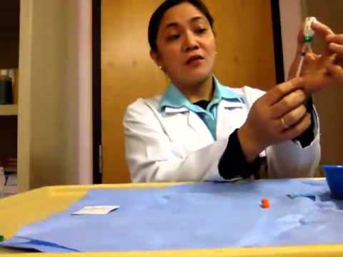 how to administer heparin