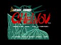 atomic runner chelnov (nuclear man the fighter fighting human power plant) is a side scrolling action arcade game developed and published by data east released in year 1988. the player takes the role of chelnov, a coal miner who miraculously survives the explosion of a nuclear power plant. chelnov's body gains superhuman abilities due to the massive amount of radiation given off by the explosion and a secret organization seeks to harness those abilities for its own evil purposes. chelnov must battle and defeat the secret organization using his newfound abilities. chelnov's movements is controlled with the 8-way joystick and 3 buttons to attack, jump, or turn around running backwards. six types of weapons can be obtained during the game and collect power-ups. this game was later ported to the sega megadrive genesis. run n gun jumping shooting platforming