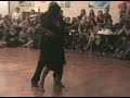 Pupi Castello's 70th birthday party at Salon Canning in December 2005. That night we hugged Pupi for the last time after dancing for him his favorite tango, NOCHERO SOY. Pupi Castello passed away surrounded by family and friends on July 21, 2007 at 8:30 AM. Another giant of the Argentine tango has left us, and we mourn, we grief but also rejoice celebrating the life of a man who gave luster and class to the word 'MILONGUERO.'