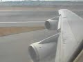 PIA Boeing 747-300 landing in Bangkok - window view PIA Boeing 747-300 landing in Bangkok - window view