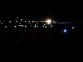 A-340 Night Take Off San Jose Costa Rica