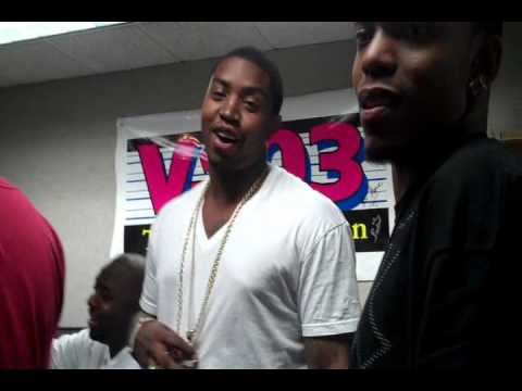 Pardon My Swag - Diamond & Scrappy at V-103 Acting Up.