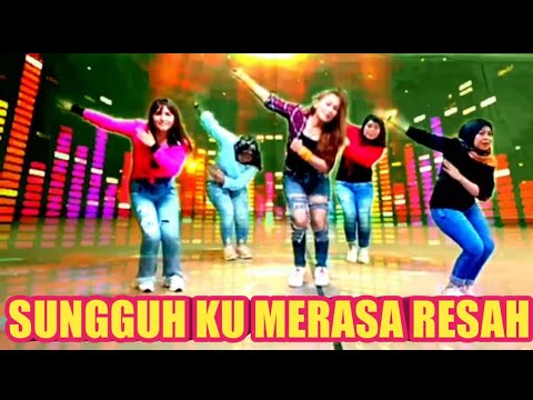 SUNGGUH KU MERASA RESAH - DJ REMIX - SENAM KREASI