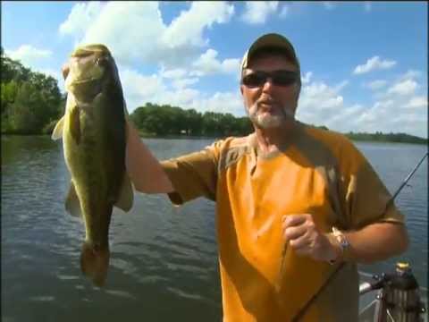 Finesse fishing largemouth
