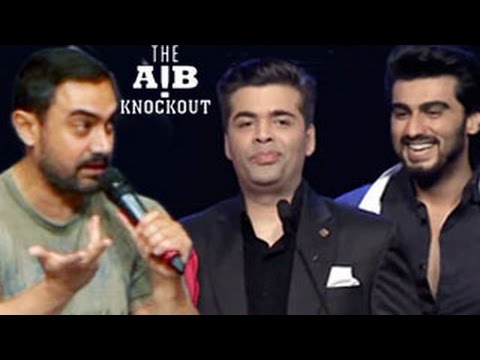 Aamir Khan's SHOCKING REACTION on AIB Knockout CONTROVERSY | UNCUT VIDEO