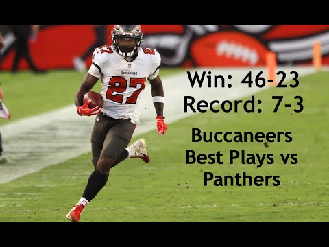 WEEK 10 || Tampa Bay Buccaneers Best Plays vs Panthers (Offense & Defense) || 11/15/2020