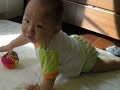 baby say bye bye to dady
