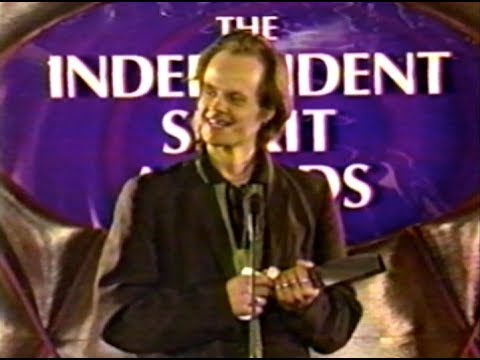 Fessenden accepts 1997 Someone to Watch Award
