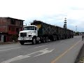 Es donde se muestra el transporte de la caña de azucar en estos poderosos camiones enh el valle del cauca