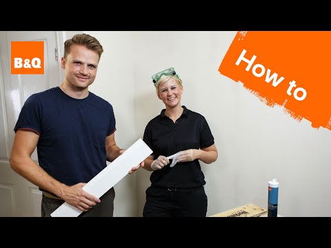 how to fit mdf skirting board