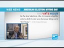 US election day galvanizes the Internet