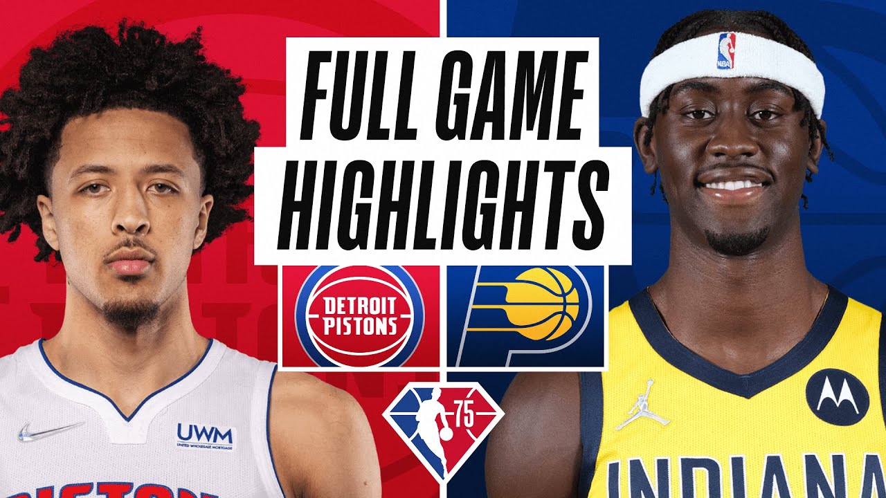 PISTONS at PACERS | FULL GAME HIGHLIGHTS | December 16, 2021
