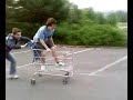 sam in a trolley