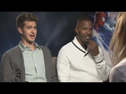 Amazing Spider-Man 2 cast go mad in interview highlights