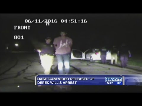 Police Footage Of Kentucky's Derek Willis Passed Out Drunk Outside Of Car