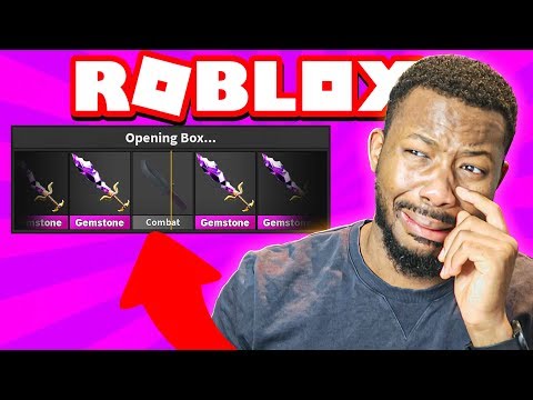 OMG! GODLY LASER GUN UNBOXING!! (Roblox Murder Mystery 2) 