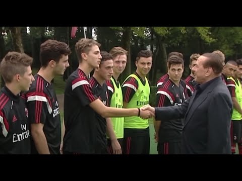 Berlusconi incontra i giovani | AC Milan Youth Official