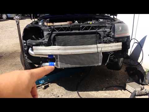 audi TT 180 front ic how to install