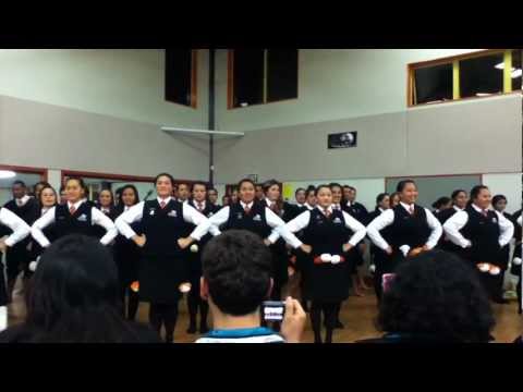noho - One night during our trip in Aotearoa we had a cultural exchange with the students at Nga Taiatea Wharekura. It was one of the first times either side had ex...
