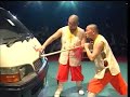 Shaolin Kungfu Demo 15- Pushing a Van with Spear onto Throat