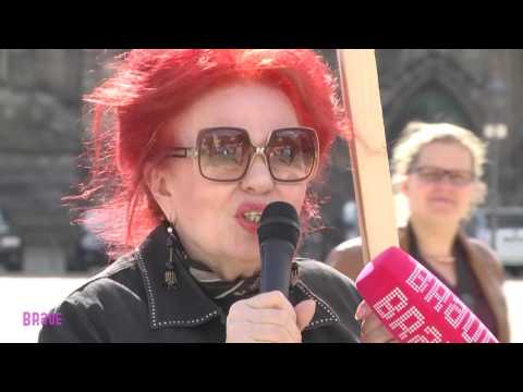 Magdeburg 2016: Demo vor dem Magdeburger Landtag am 30.09.2016 gegen die Forderung der AfD