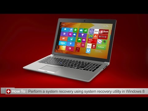 video-linktoworks-Toshiba How-To: Using the system recovery utility in...
