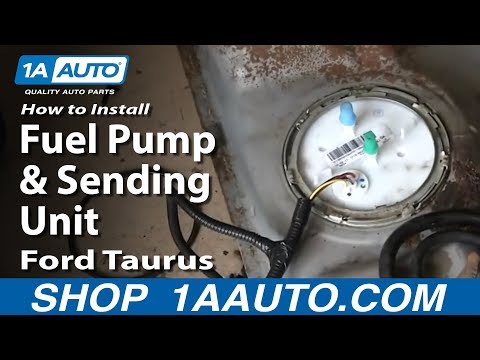 How To Install Fuel Pump and Sending Unit 2001-06 Ford Taurus Mercury Sable