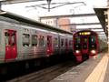 ８１３系 （９両）（3128M）・８１３系 （６両）（3047M） 【吉塚駅】