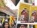 Lankans take to the streets against C4 in UK....