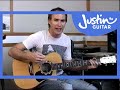 DVD DEMO - Really Useful Strumming Techniques (justinguitar)