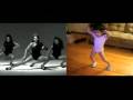 Arianna dancing with Beyonce - Single Ladies