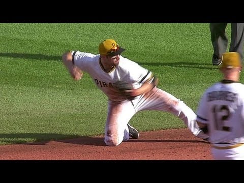 Roenicke - 6/30/13: Jean Segura and Brewers manager Ron Roenicke dispute a close call at first on a groundout in the ninth inning Check out http://MLB.com/video for mor...