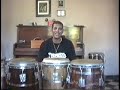 anga diaz q.d.e.p. talks about who he liked to listen to and who had an influence on his playing.