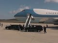 President Obama and the First Lady arrived on the Fort Hood base November 10, 2009 in Air Force One for the Fort Hood fallen soldier's memorial.