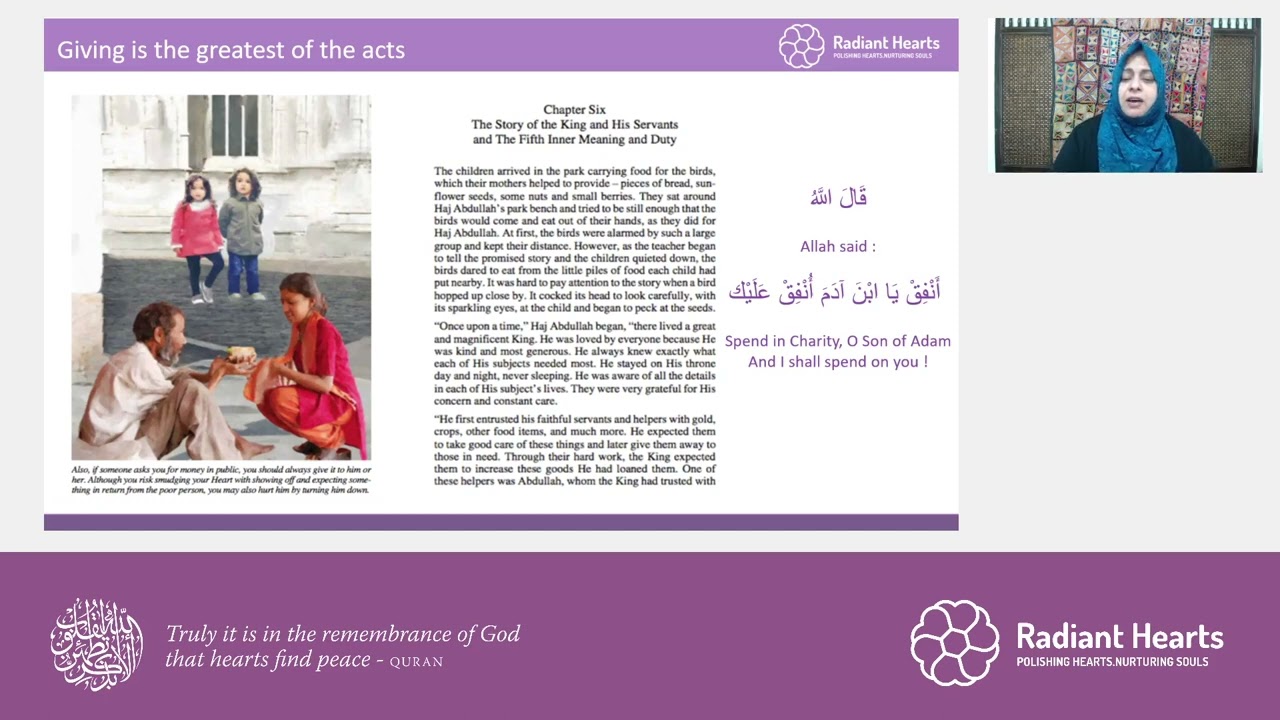 The Story of the King and His Servants and The Fifth Inner Duty: session for Adults