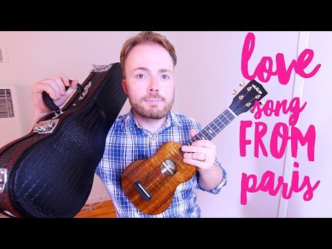 LOVE SONG FROM PARIS - JON COZART *PAINT* (EASY UKULELE TUTORIAL!)