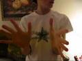 magic trick disapperaing card and toothpick reveled