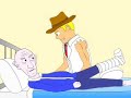 Aussie Doc. and the English patient