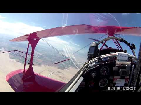81 Turn Inverted Flat Spin World Record - Full Helmet Cam Video