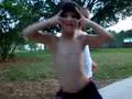 5 year old gangster.