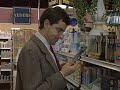 OFFICIAL MR BEAN. Mr Bean goes shopping for toiletries, almost suffocating in the perfume shop, before trying out the toothbrushes and towels. From The Return of Mr Bean.