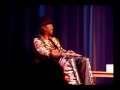 a conversation with bootsy collins on february 7, @ berklee performance center with poet thomas sayers ellis.

bootsy tells how james brown layed the one on him in this short clip.

as we all know, bootsy was the bass player for james brown & parliament-funkadelic & bootsy's rubberband and is solid funk.

video shot by bill t miller (btm) with the built-in lo-fi avi movie feature on a snapshot camera.

berklee crew did shoot hi-fi pro two camera footage of the complete 