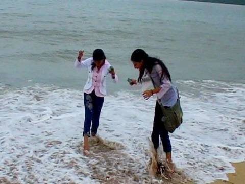 Girgaum Chowpatty in southern Mumbai