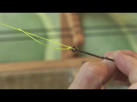 how to attach hook to fishing line