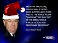 Olbermann vs O'Reilly's War on Christmas 2008